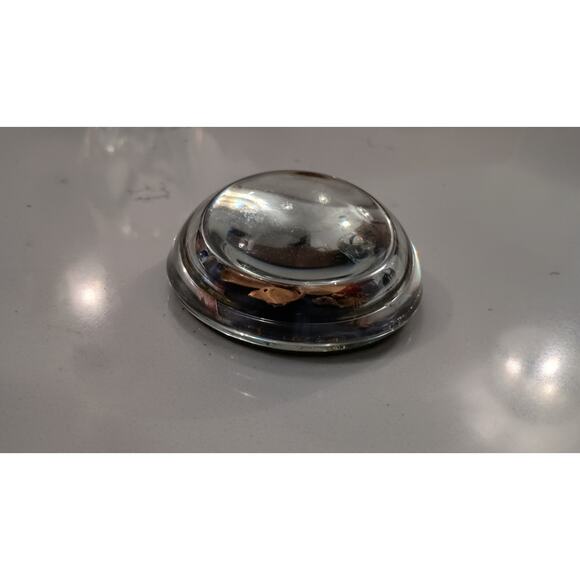 $Vintage Lucite Dried flower paperweight Eclectic, Boho, Hippie Earthy - Picture 2 of 4